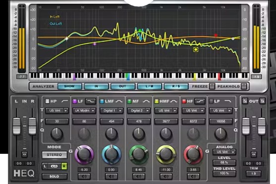 Waves H-EQ Hybrid Equalizer V9
